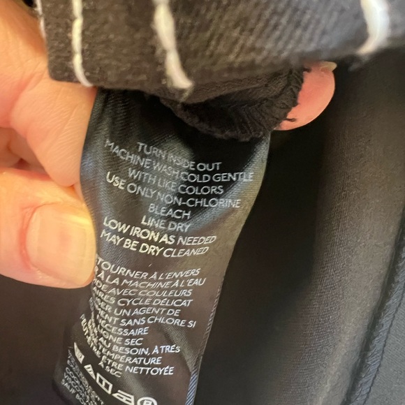 NWT new Anthropologie Maeve embellished micro shorts 6 black white embroidered - Picture 12 of 17